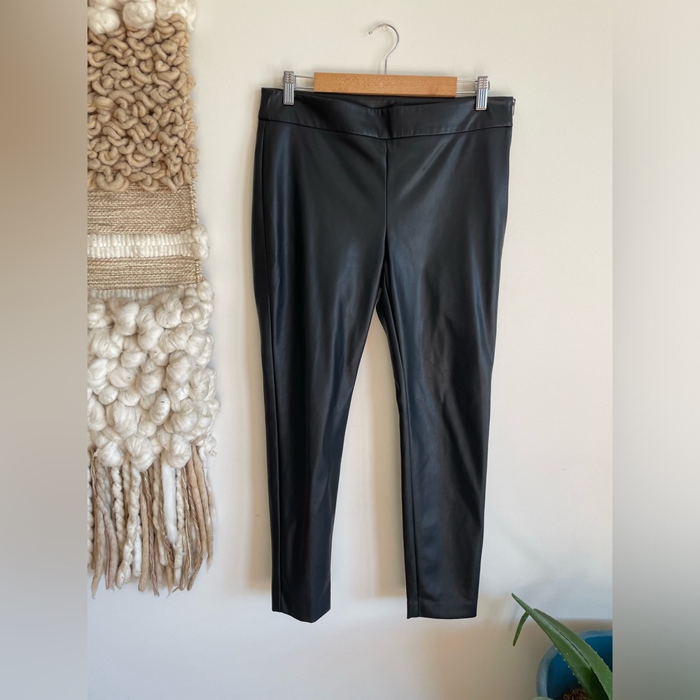 Ann Taylor Faux leather pants